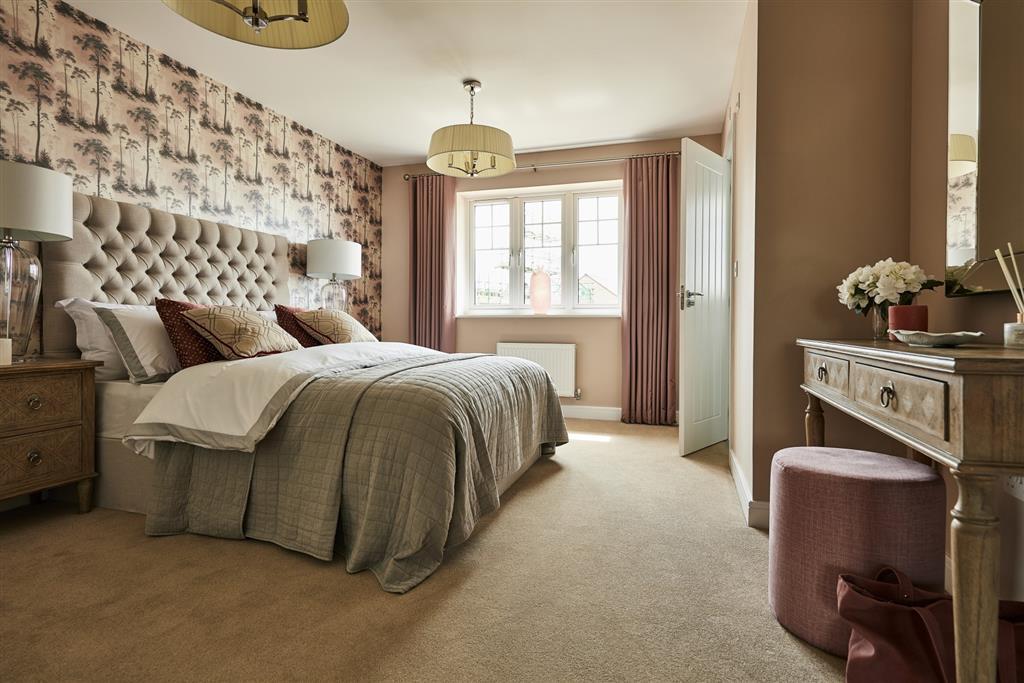 Main bedroom with space for a large bed