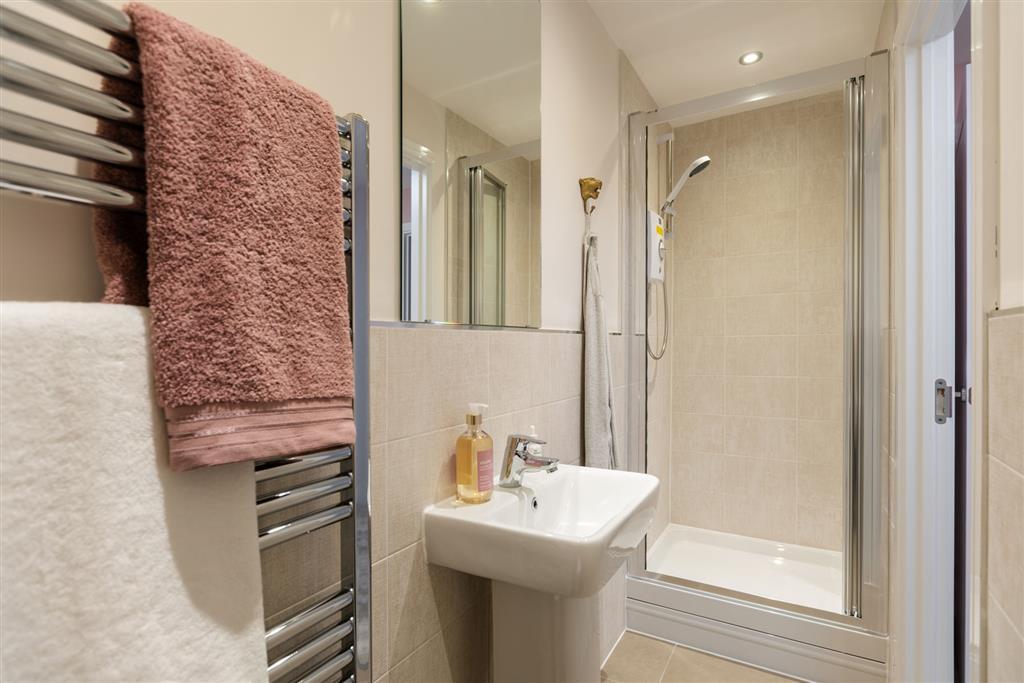An en suite shower room all to yourself