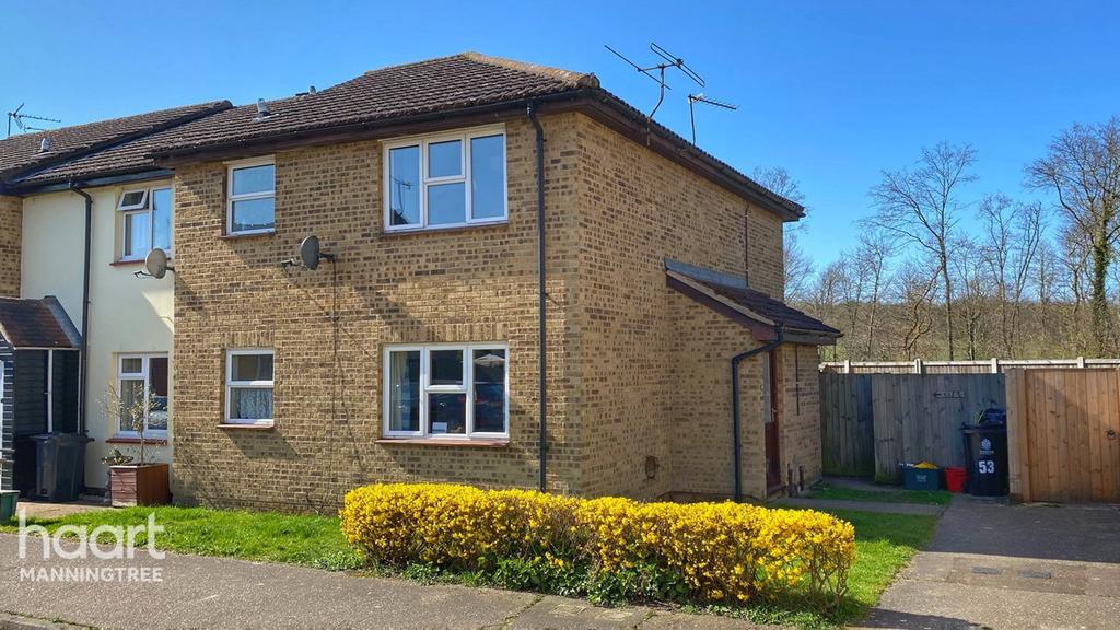 Nash Close, Lawford Dale, Manningtree 1 bed end of terrace house £170,000