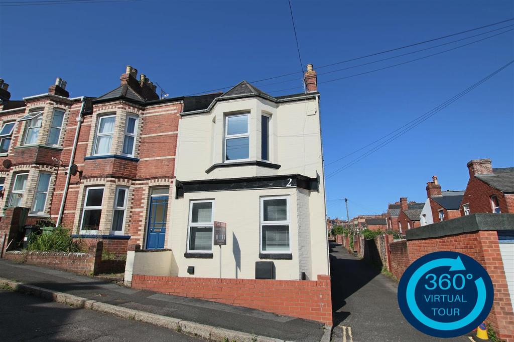 Elton Road, Mount Pleasant, Exeter 3 bed end of terrace house £315,000