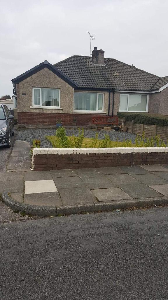 Hill Road, BarrowinFurness, LA14 2 bed semidetached bungalow £245,000