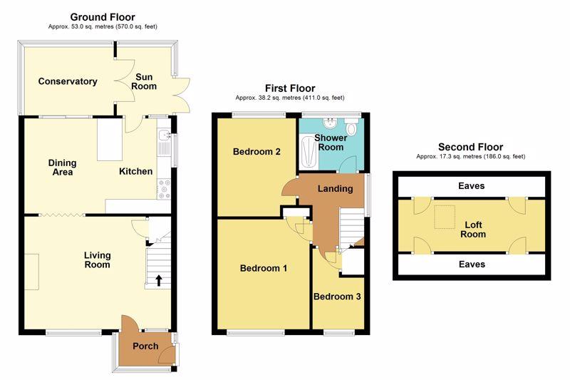 Monmouth Court, Caerphilly 3 bed semidetached house £220,000