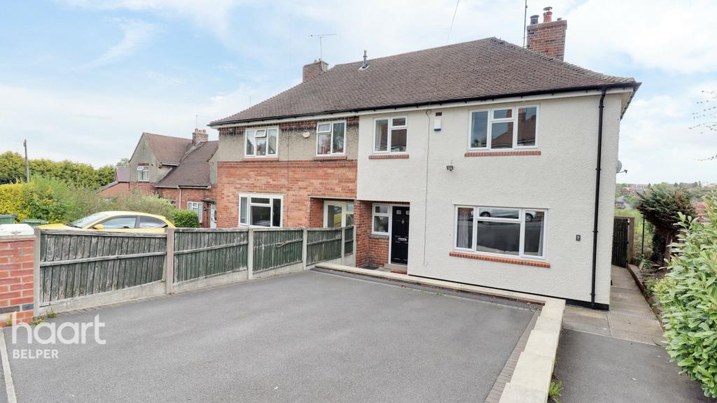 Bentfield Road, Nether Heage, Belper 3 bed semidetached house £220,000