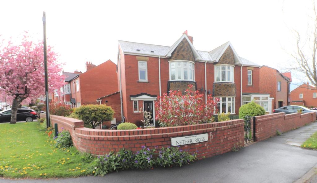 Nether Riggs, Bedlington 3 bed semidetached house £175,000