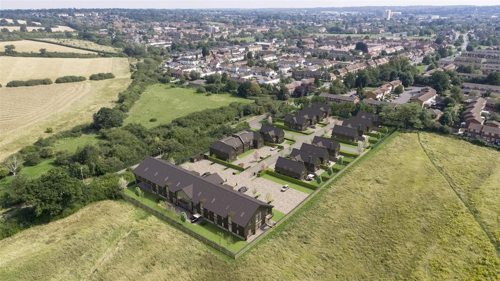 Square Edge Griggs Organ Hall Farm CGI7 Aerial Amend2