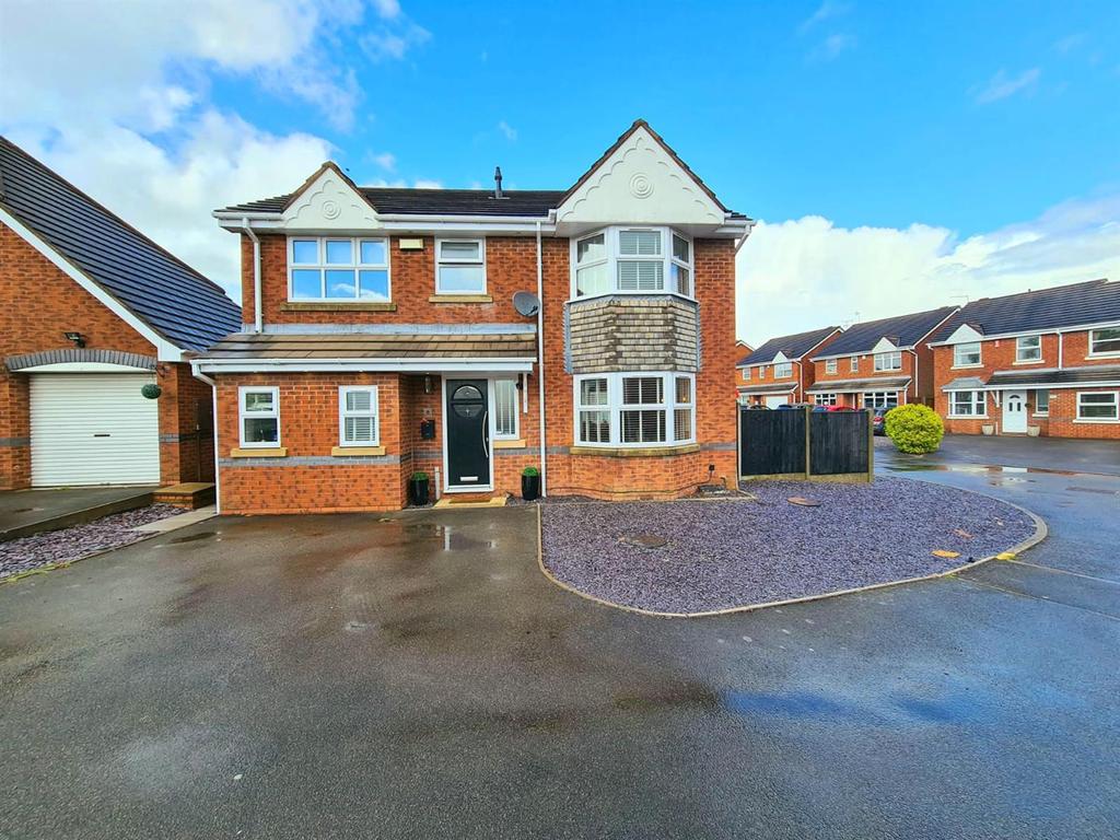 Montana Walk, Manor Park, Nuneaton 4 bed detached house for sale £290,000
