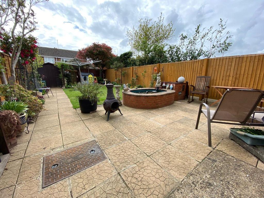 Rear garden