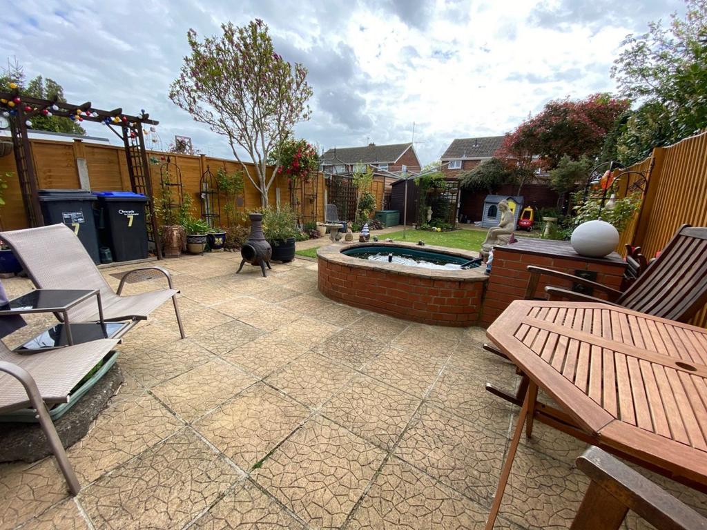 Rear garden