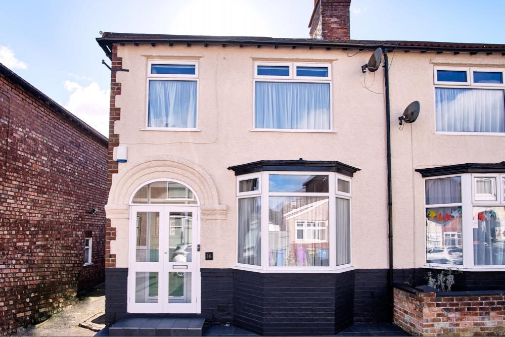 Grantley Road, Liverpool, L15 3 bed semidetached house £280,000