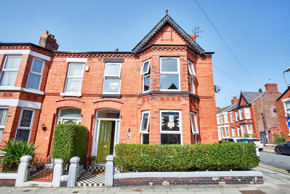 Plattsville Rd, Mossley Hill, L18 4 bed end of terrace house £325,000