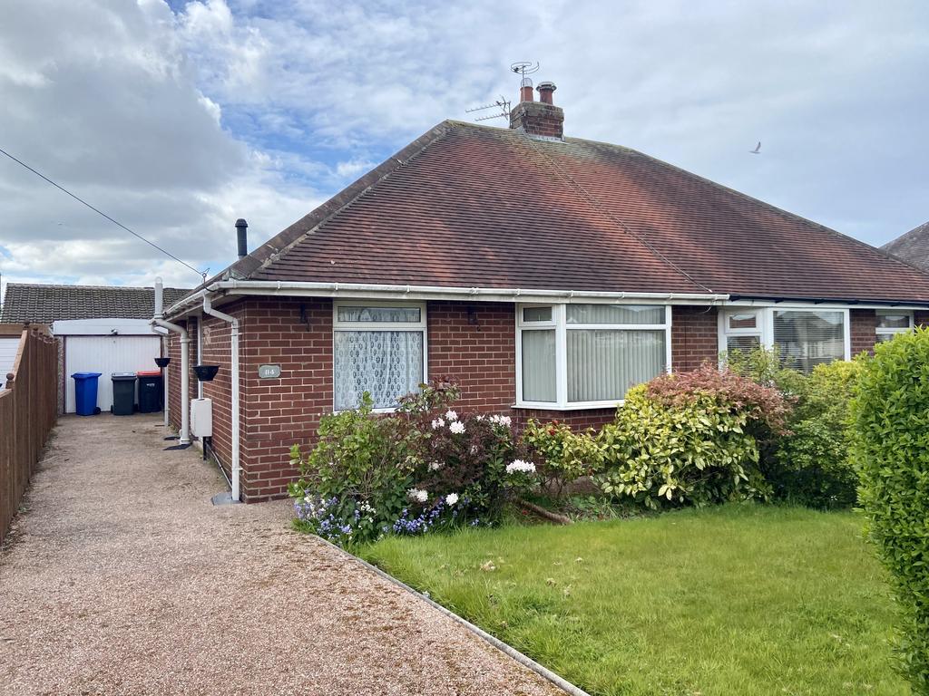 Cumberland Avenue Cleveleys 2 bed semidetached bungalow £139,950
