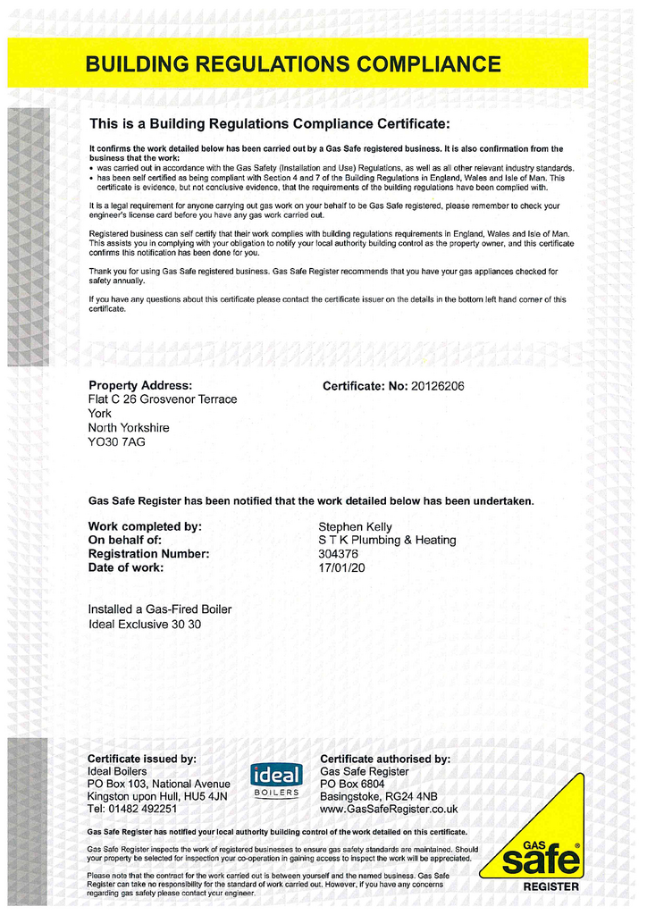 EPC Certificate