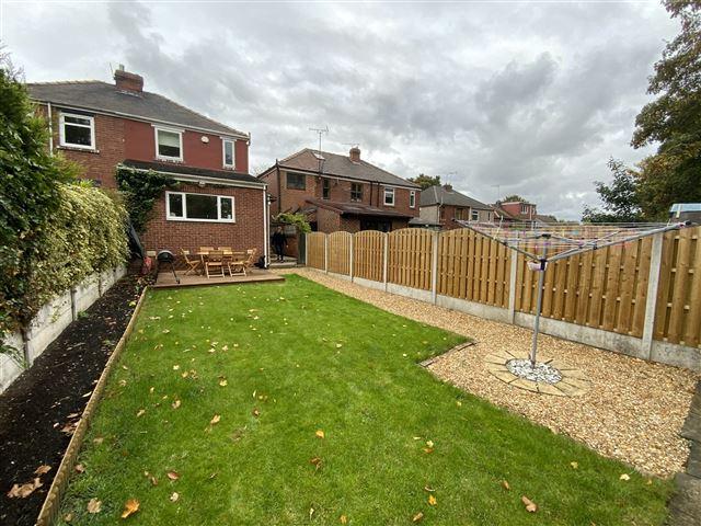 Rear garden