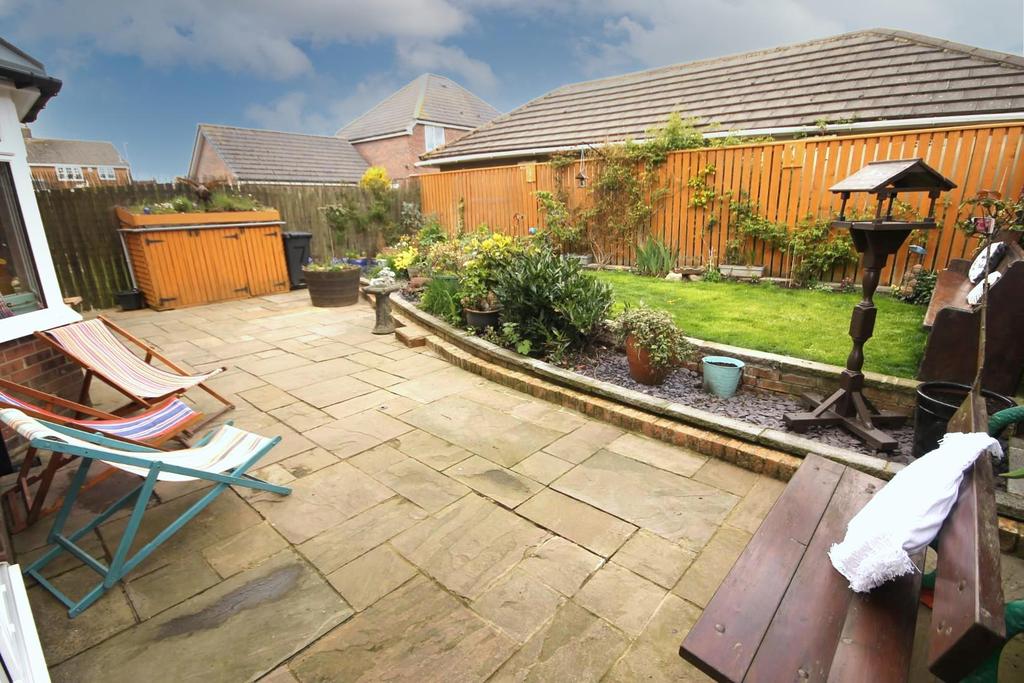 Rear garden