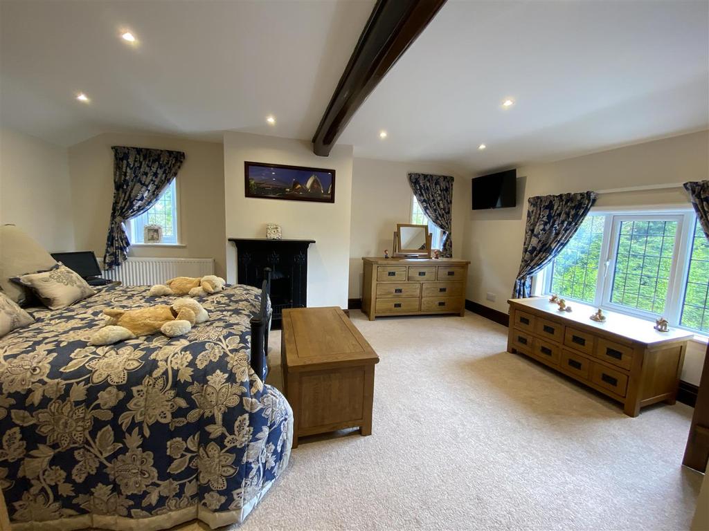 Master bedroom suite