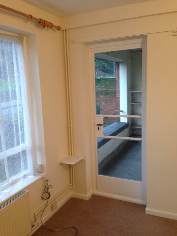 Door to balcony