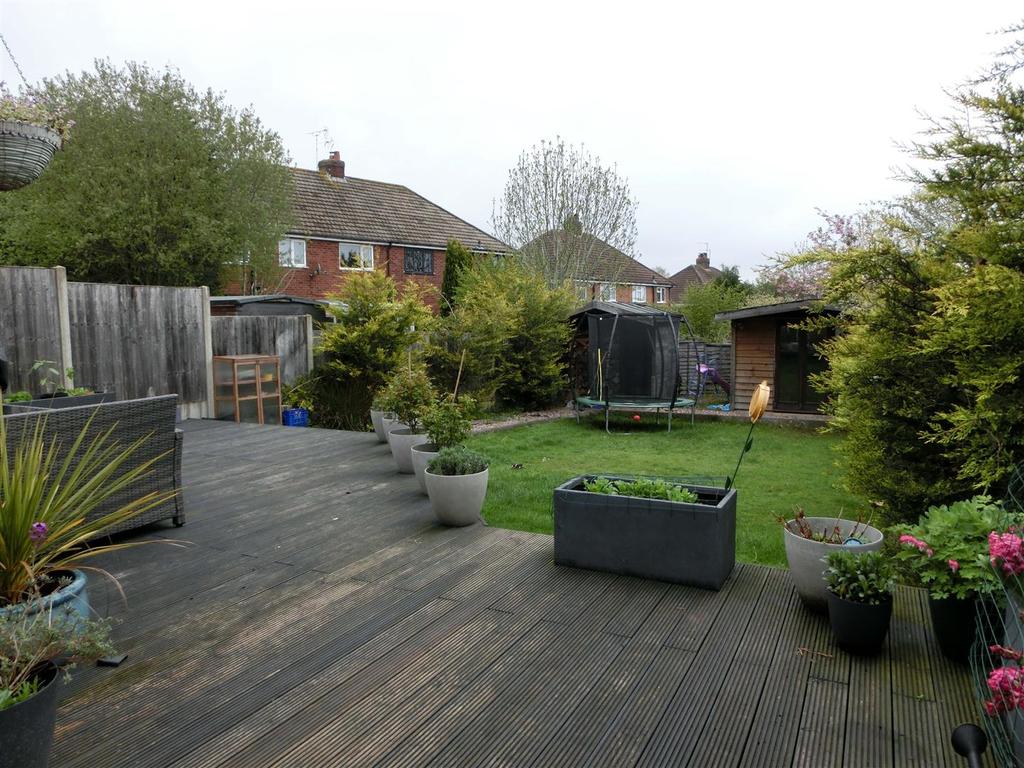 Rear garden