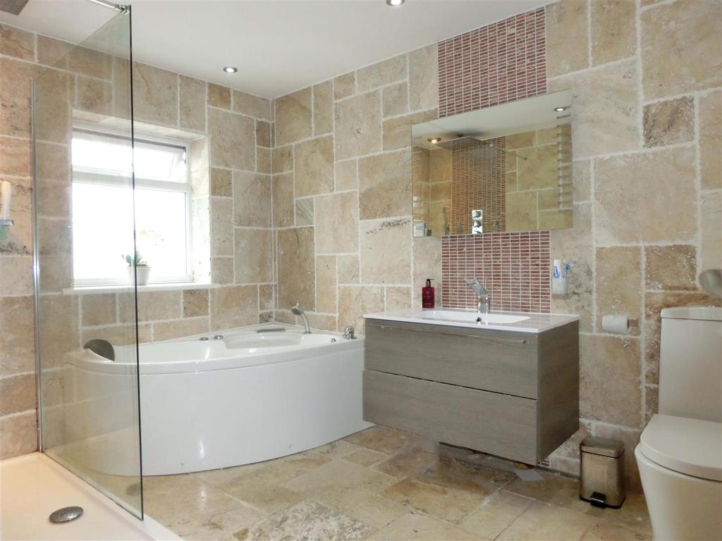Refitted family bathroom