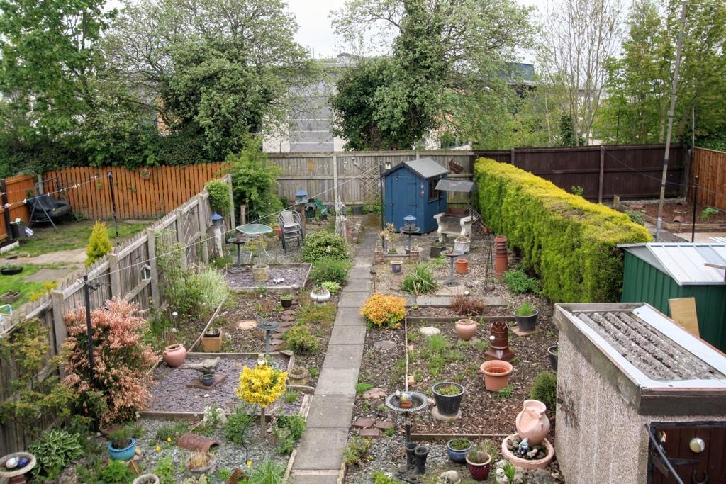 Rear garden