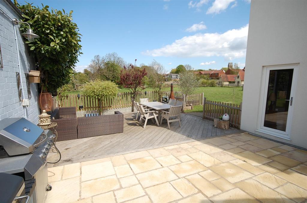 Rear terrace