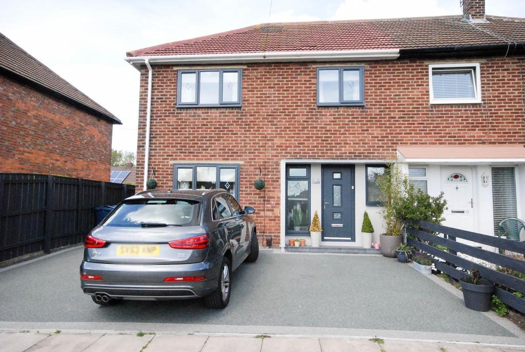 Thirlmere Court, Hebburn 3 bed semidetached house £140,000