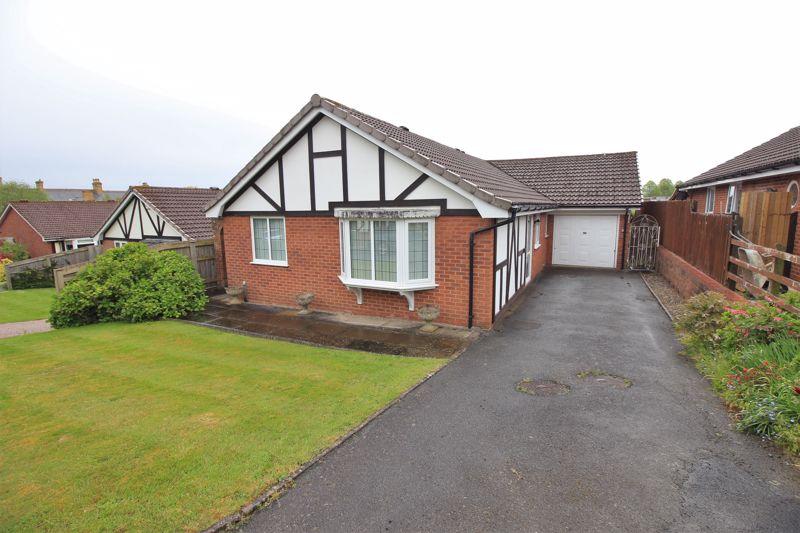 Hampton Fields, Oswestry. 3 bed detached bungalow £279,995
