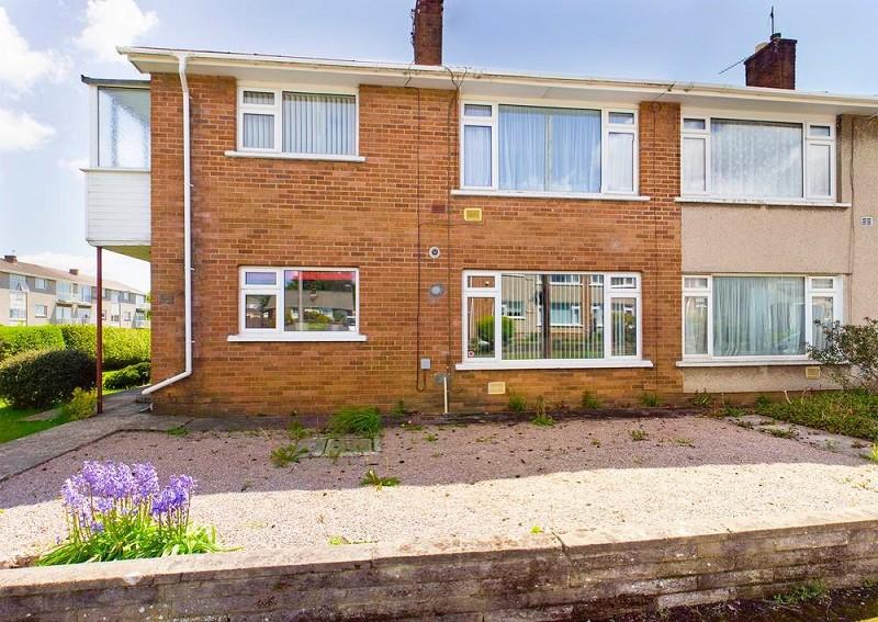 Heol Hendre, Rhiwbina, Cardiff. CF14 6PL 2 bed ground floor £160,000