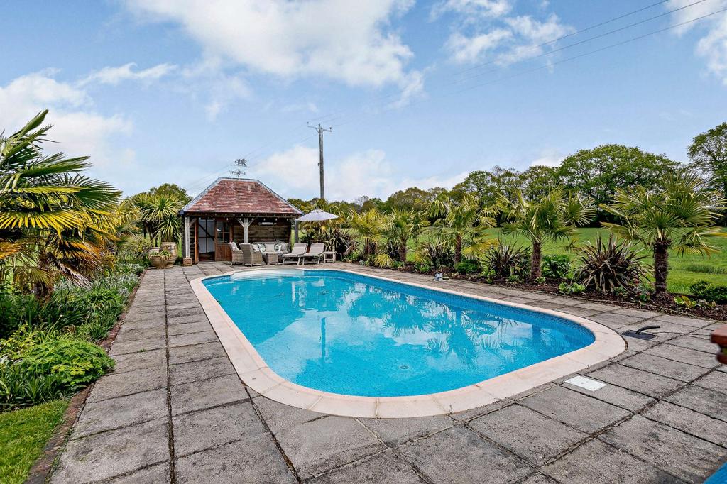 Pool and Pool House