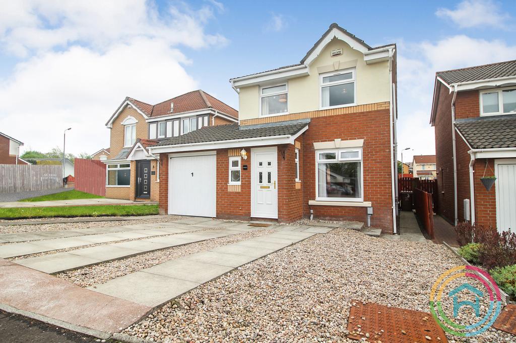 Springhill Farm Road, Glasgow, G69 3 bed detached house £195,000