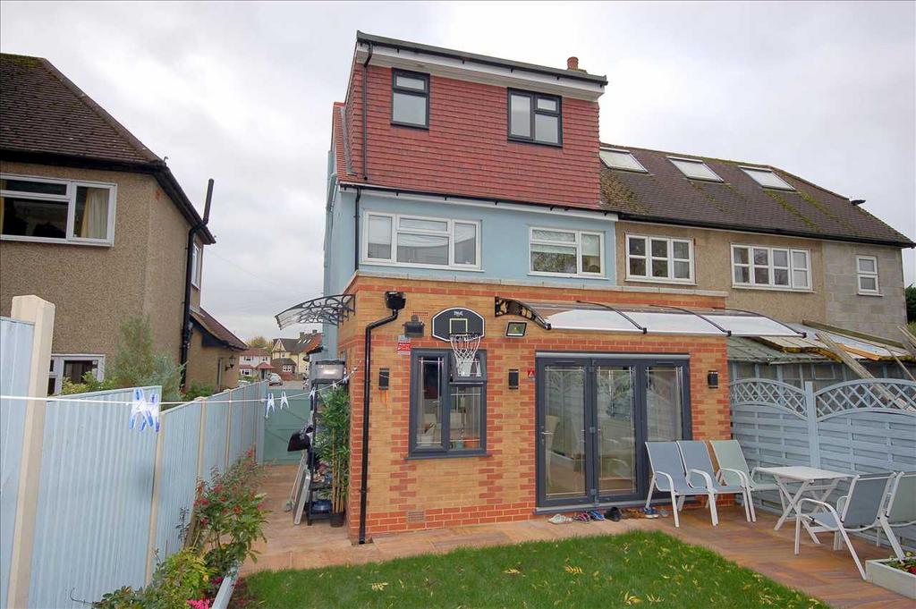 Rear of property