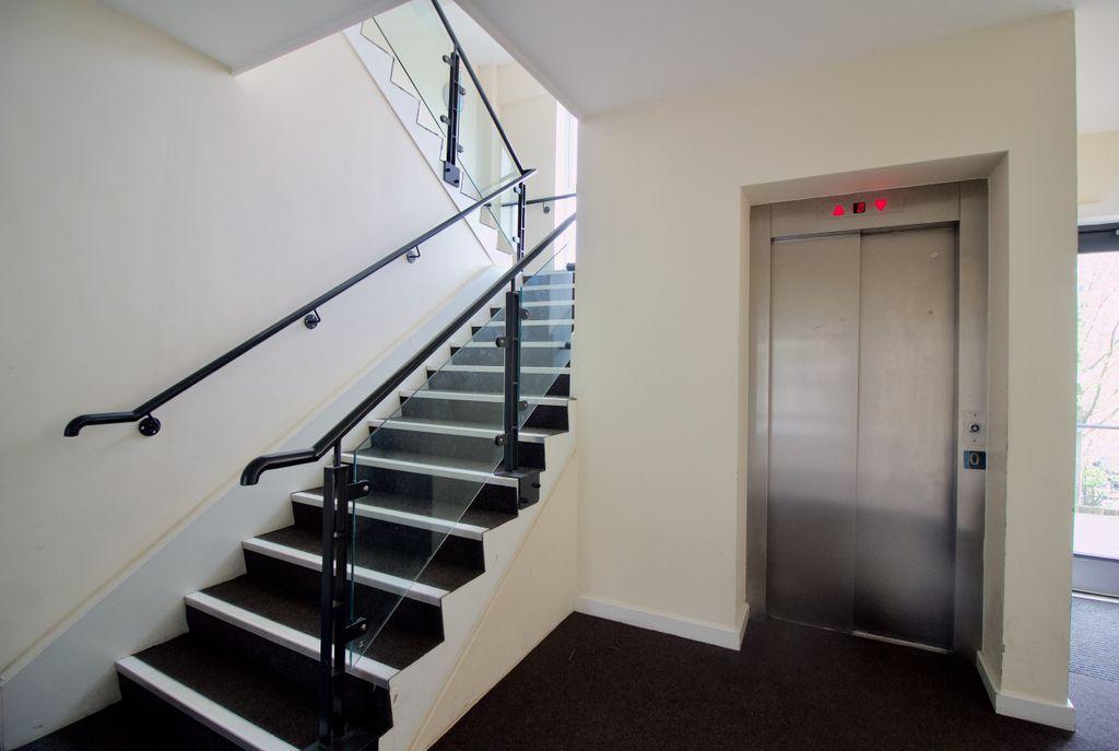 Lift and staircase