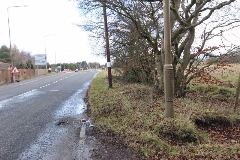 Land for sale is on