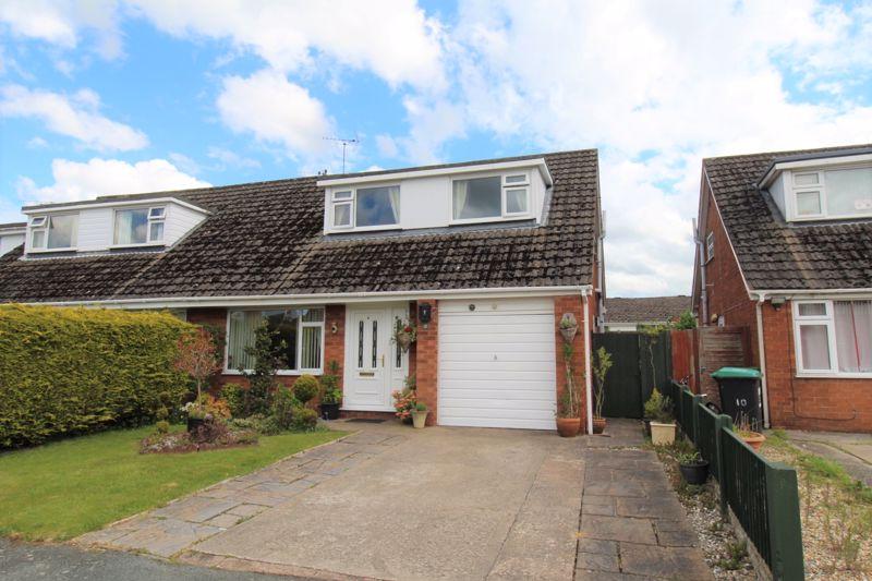 Juniper Close, Borras Park, Wrexham 3 bed semidetached bungalow £210,000