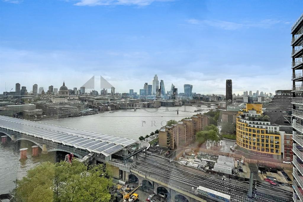 Arial panoramic view