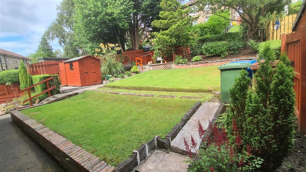 Rear gardens