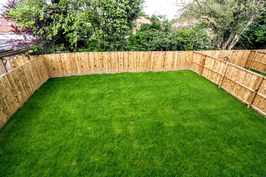 Rear garden