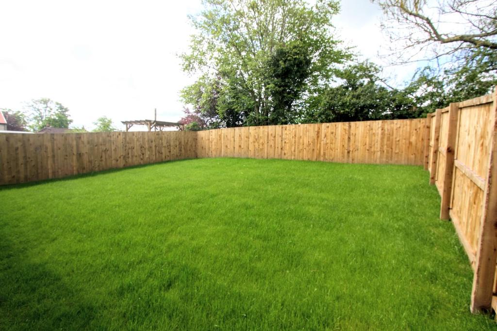 Rear garden