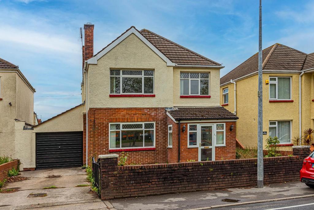 Llanrumney Avenue, Llanrumney, Cardiff 3 bed detached house for sale