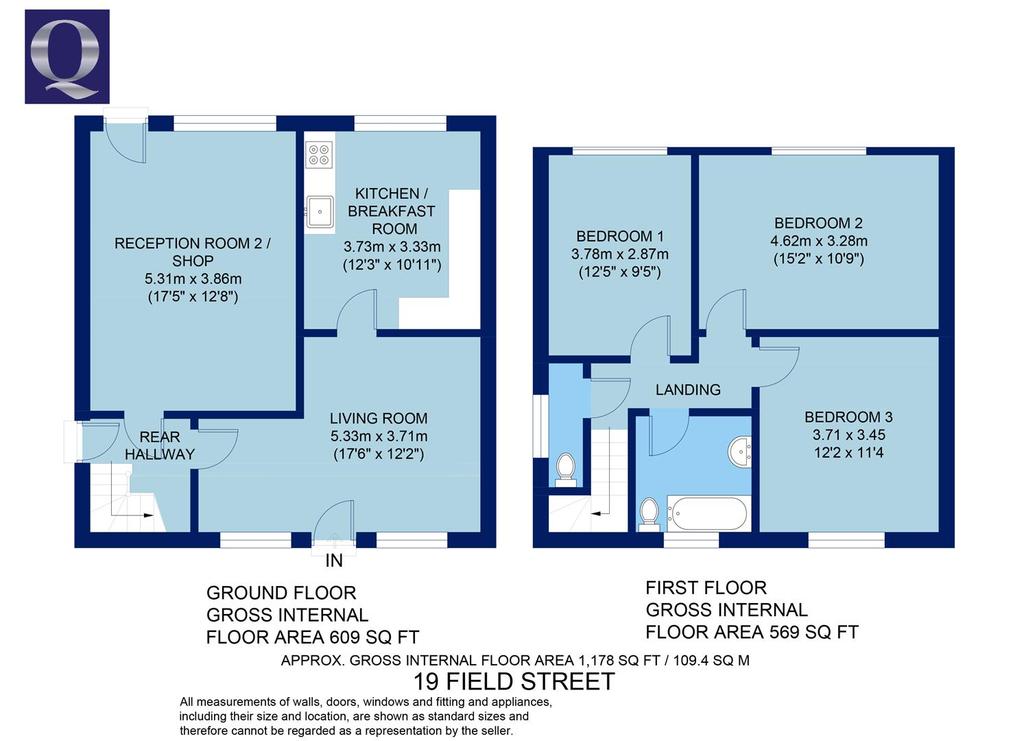 Field Street, Bicester 3 bed semidetached house £325,000