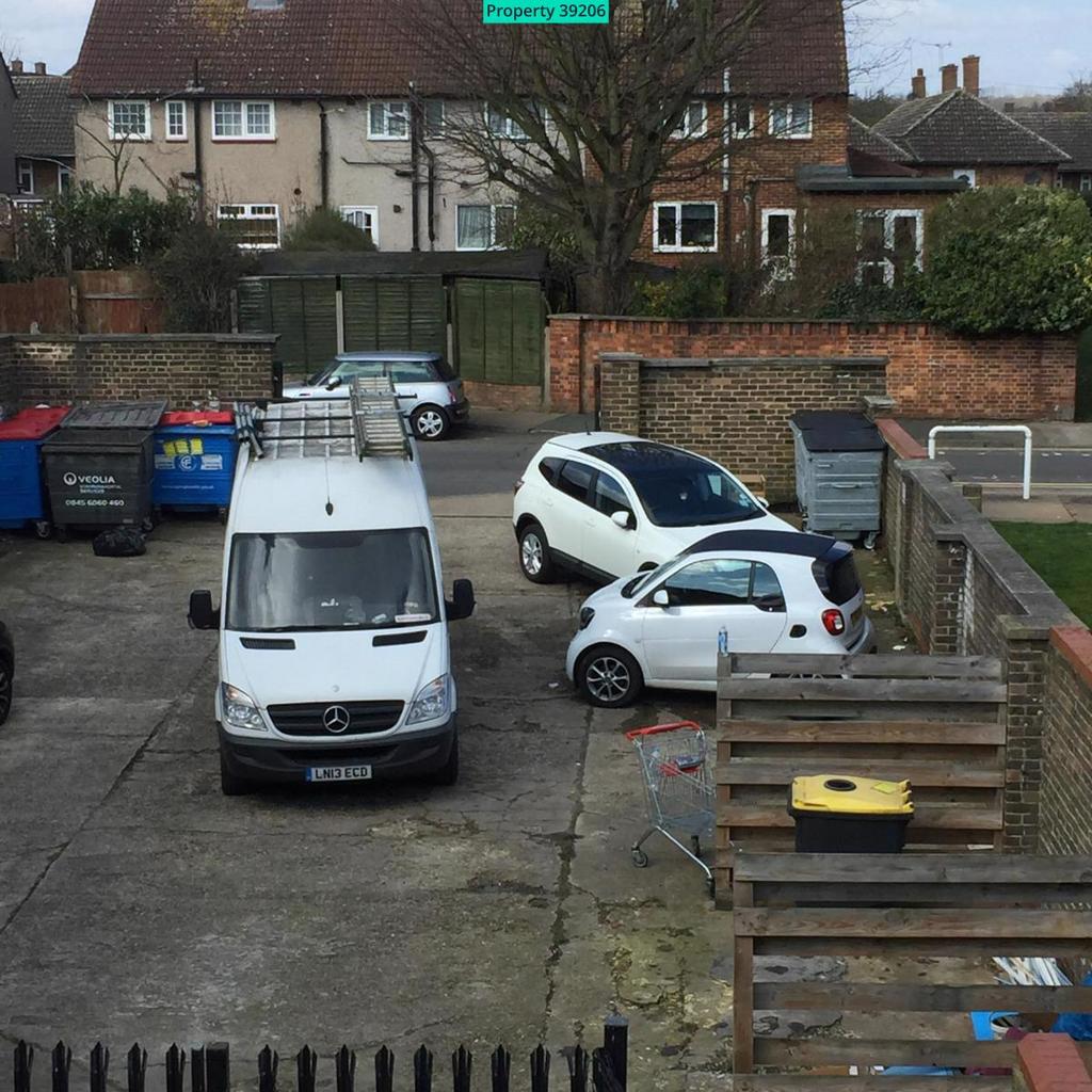Parking at rear