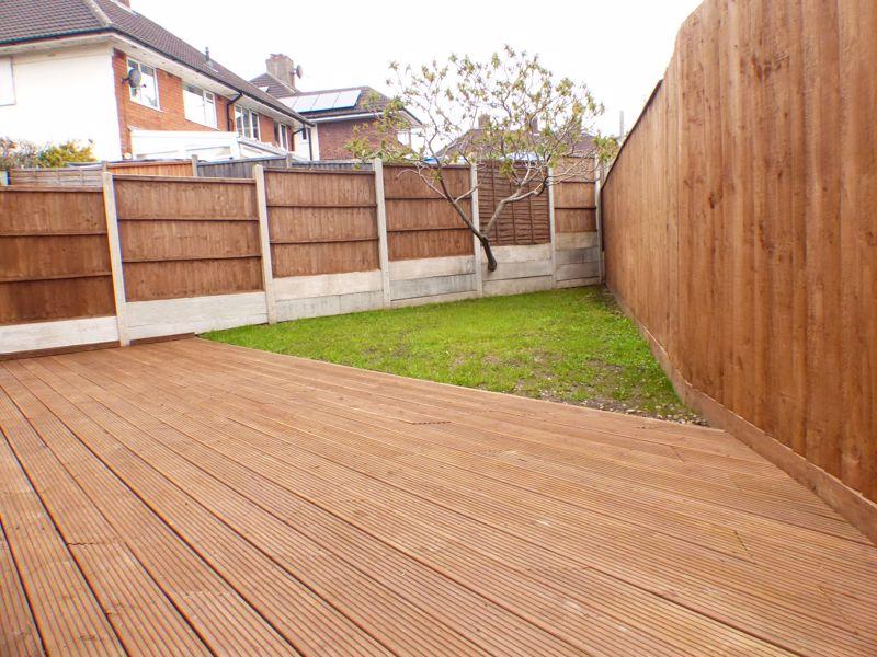 Decking patio