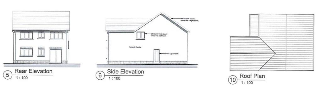 Side &amp; Rear Elevation