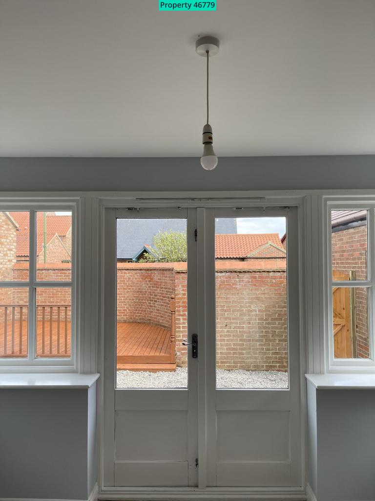 View from the dining area