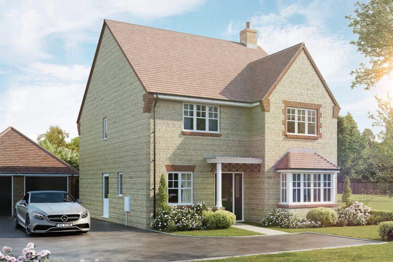 Plot 38, The Donnington at Marlborough Gardens, Witney Road, North Leigh OX29 4 bed detached