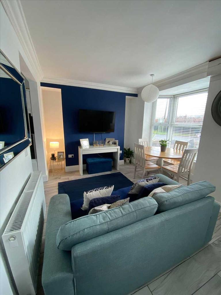 Open plan living and