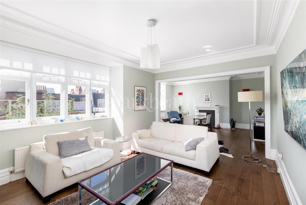 Marlborough Mansions, Cannon Hill NW6 4 bed flat £4,312 pcm (£995 pw)