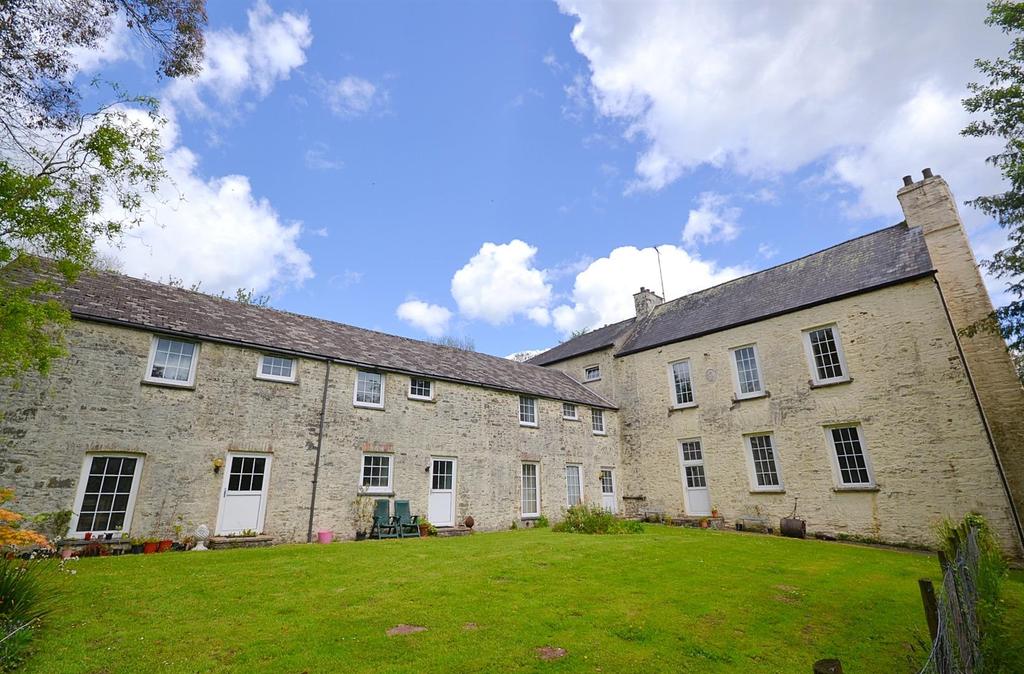 Rear view of Cottages