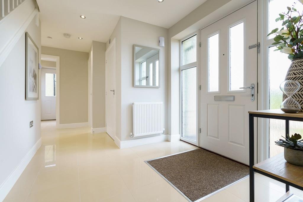 Large welcoming hallway