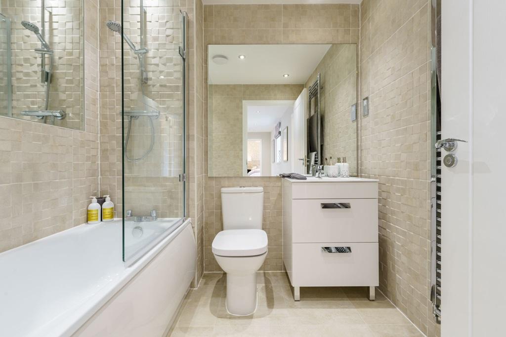 An energy efficient bathroom