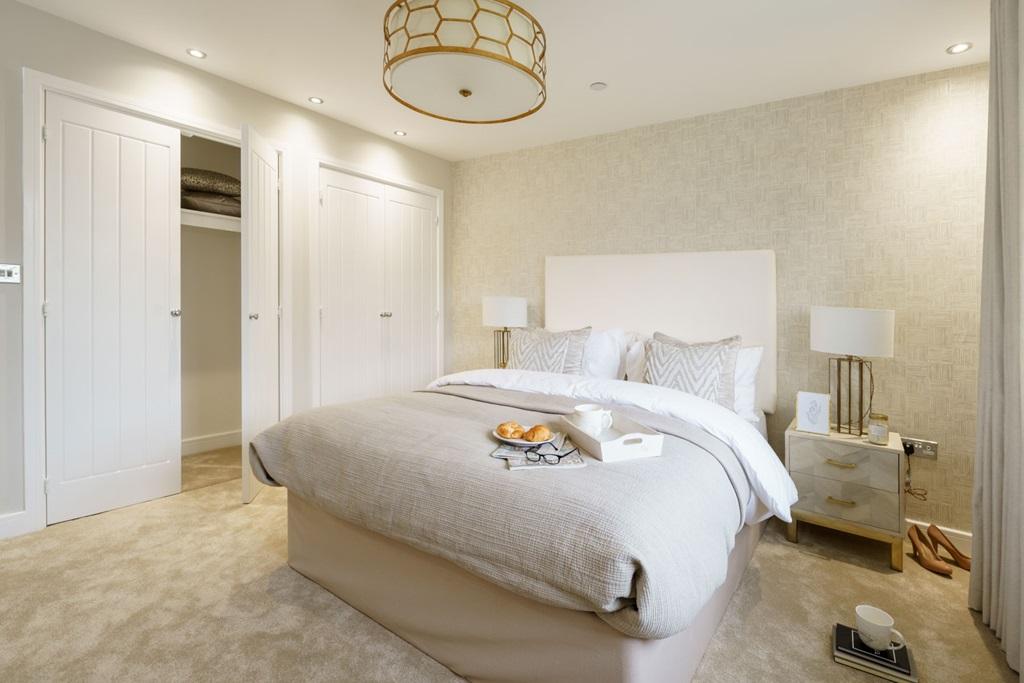 Main bedroom with space for storage